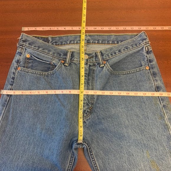 Men's 505 Levi's High Rise Mom Jeans - Picture 2 of 7